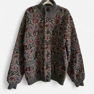 Missoni Designer Rare‎ Italian Vintage 80s Reversible Jacket Men's Size 50/XL